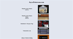 Desktop Screenshot of jaycepatterson.com